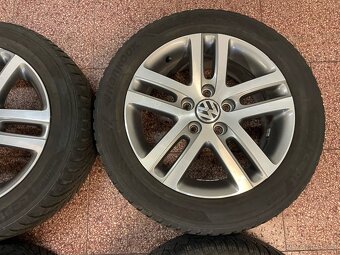 Originál Volkswagen ALU kola 5x112 r16 zimní pneu 5,5mm - 6