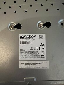 Hikvision 3 kamery a rekordér - 6