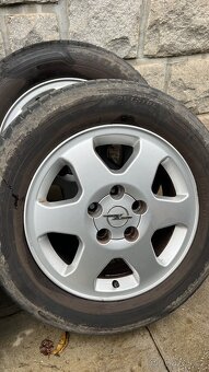 Original alu kola opel Zafira 195/65 R15 - 6