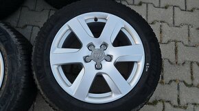 Alu 5x112 R17 + Pěkné zimní pneu - 6