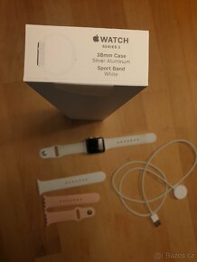 Apple Watch SERIES 3, 38 mm + náhradní řemínky - 6