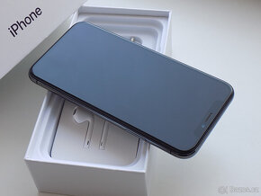 APPLE iPhone X 256GB Space Grey - ZÁRUKA - 100% BATERIE - 6