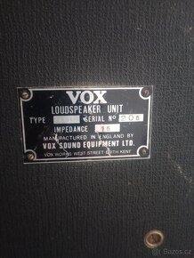 Vox super foundation Bass vintage 60s - 6