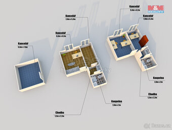 Pronájem kancelářského prostoru, 21 m², Plzeň - 6