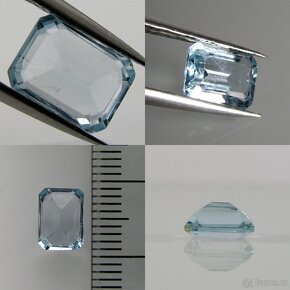 Topaz-oktagon - 1,93 ct. - 6