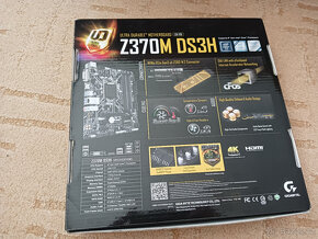 MB Gigabyte Z370M – DS3H + CPU + RAM 16GB, sock. 1151 - 6