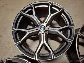 Originál sada 21" BMW G05, X5,X6 style 741M - 6