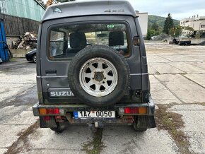 Suzuki Samurai 1.3i 52kw vyšší střecha - 6