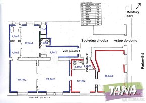 Pronájem kancelářských prostor v blízkosti centra města Turn - 6