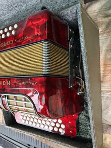 HOHNER CORONA III R diatonická harmonika heligonka - 6