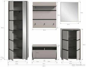 Nový set nábytku, 5 kusů za super cenu - 6