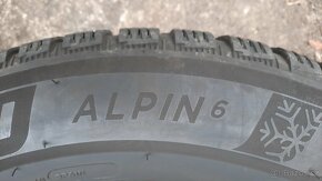 zimní pneu 215/60/17 na disku plechovém 5x105 r17 Opel - 6