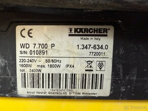 Víceúčelový vysavač Karcher WD 7.700P + doplňky - 6