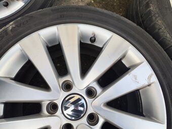 17"letní alu sada Seattle 5x112 origo VW Golf 6 GTD GTI TSI - 6