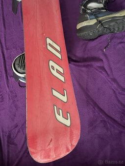 Snowboard Elan 156 cm + boty  vel. 43,5-44 - 6