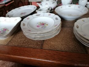 Starožitná velká porcelánová souprava - 6