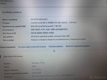 Notebook 14" Lenovo.Intel i5-4300M 2x2,60GHz.8gb ram.256SSD - 6