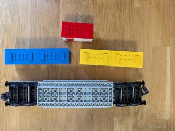 LEGO vlak 9V vagon ze setu 4549 RARITA - 6