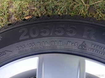 Zimní alu Škoda Octavia III Face,Octavia III, 205/55 R16 - 6