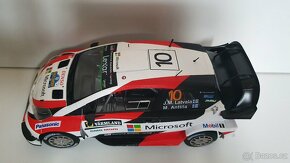 Toyota Yaris wrc 1:18 rally ( předchozí generace nehybrid) - 6