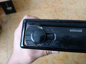 autoradio kenwood, ISO konektor, USB, CD, SD card - 6