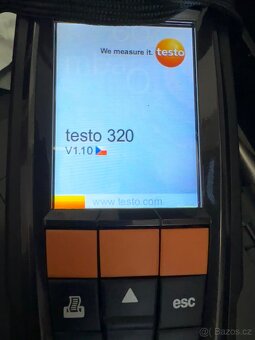 TESTO 320 ANALYZÁTOR SPALIN - 6