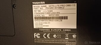 Toshiba Satellite C660 i3 4gb RAM - 6