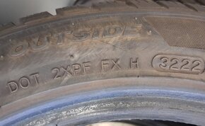 2x zimní  pneu Hankook 215/45 R16, r.v. 2022 - 6