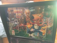 Flipper, pinball, hra s kuličkou, World cup, Bally - 6