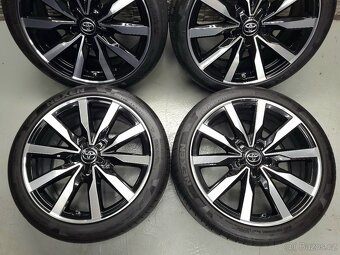 18" Originál Toyota Corolla 5x114,3 NOVÁ LETNÍ SADA - 6