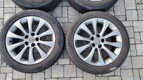 Alu kola Opel 5x110 R17 4ks -antracit - 6