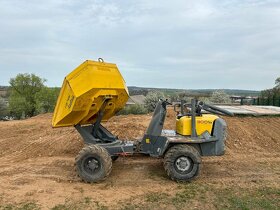 Kolový demper, dumper Wacker Neuson 3001, nosnost 3t - 6