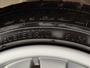 Originál ALU kola BMW 16" 5x120 ET34 pneu 205/55/16 - 6