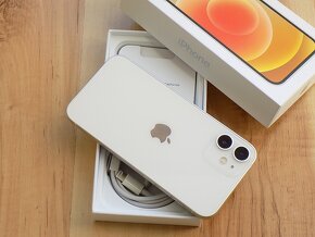 APPLE iPhone 12 mini 128GB White - ZÁRUKA - TOP STAV - 6