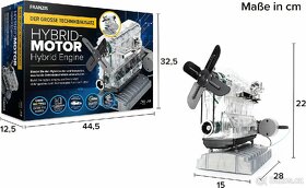 Funkční stavebnice hybridního motoru 1:3 - nová - 6