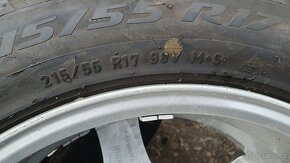 Zimní Sada Alu Kola 5x108 215/55 R17 Ronal Pirelli - 6