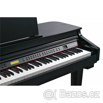 KURZWEIL KAG100 EP- černé lesklé grand piano - 6