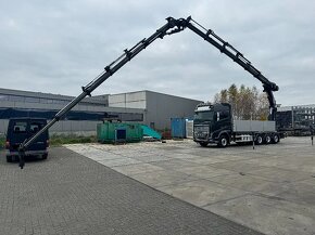 Volvo FH 16.650 8x4 Tridem - valník s hydraulickou rukou - 6