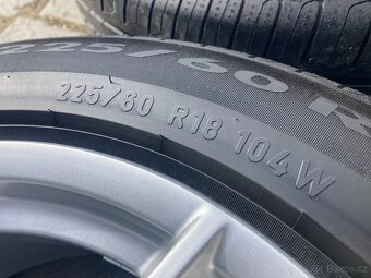 Alu kola BMW X3 G01 5x112 letní PIRELLI 225/60R18 90% 2022 - 6