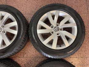 Originál Volkswagen ALU kola 5x112 r16 zimní pneu 5mm - 6