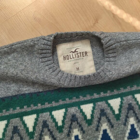 HOLLISTER velmi pěkný 2x použitý svetr vel M - 6