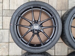 lehčená alu OZ Leggera HLT 8,5 a 11x19" 5x130 s pneu - 6