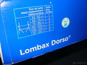 Ortéza Korzet Lombax Dorso hokejová přílba brankarka, brusle - 6