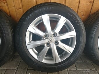 Toyota Yaris 15" Originální alu kola Dunlop Letní 175/65/15 - 6