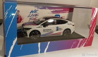 Model Škoda Enyaq IIHF 2023 1:43(ne Abrex) - 6