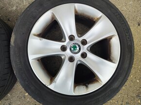 16"letní alu sada Moon 5x112 origo Škoda Superb 2 Octavia 2 - 6