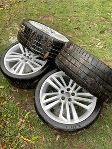 Originální alu sada Audi, R20, 5x112, Michelin pneu - 6