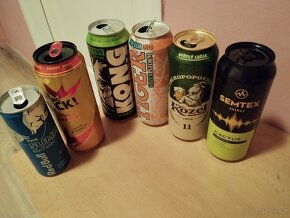 PRODÁM 3 PYTLE PLECHOVEK OD ENERGY DRINKŮ - 6