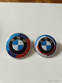 BMW znak zadní logo 50 let výročí M 74mm - 6