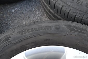 Alu kola Škoda Octavia II 5x112 + letní pneu 195/65R15 - 6